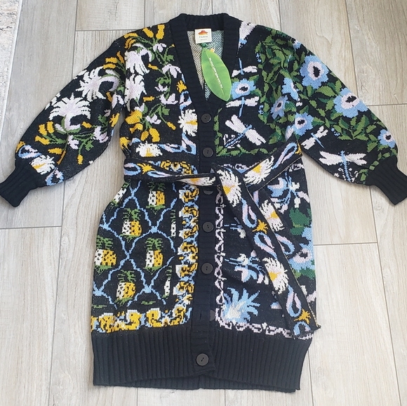 FARM Rio Multicolor Floral Cardigan - Picture 3 of 10